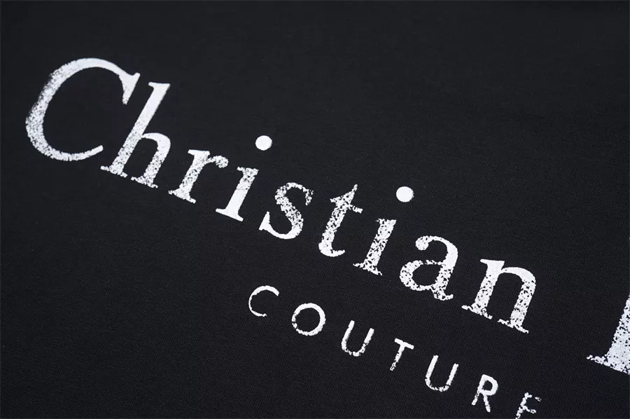 christian dior t-shirt manches courtes pour unisexe s_1277a434